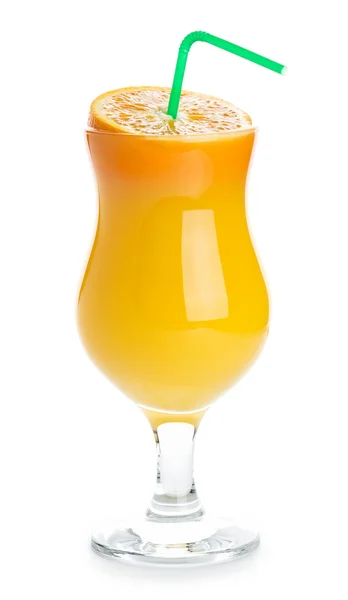 オレンジジュースのグラス — ストック写真