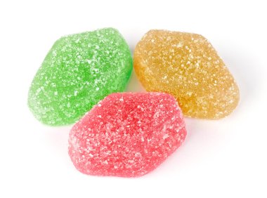 Renkli jöle şekerler Close-Up
