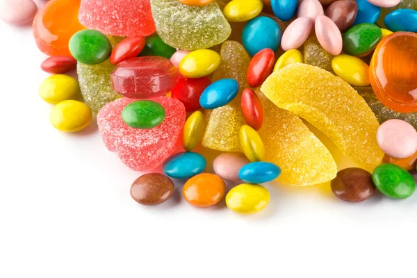 Mixed colorful candies — Stock Photo, Image