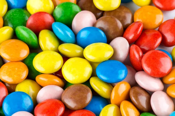 Renkli şekerler closeup