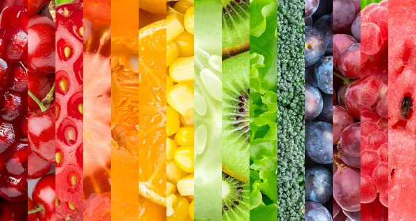 Egészséges élelmiszer háttér Jogdíjmentes Stock Képek