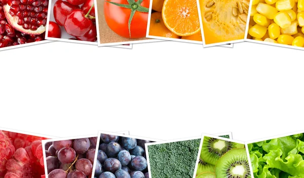 Fresh fruits and vegetables — Stock Photo, Image