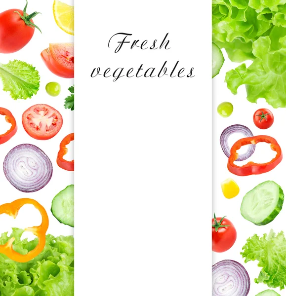 Mixed fresh vegetable — Stock Photo, Image