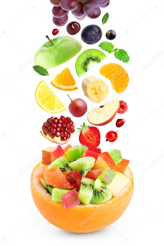 Fresh color fruits