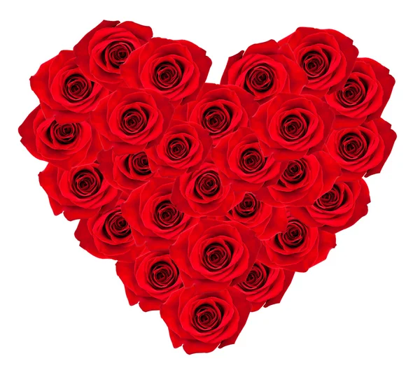 Cuore di rose — Foto Stock