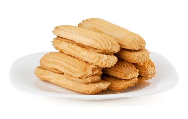 Cookies on plate Stock Image