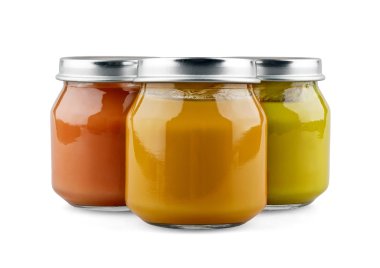 Üç kavanoz bebek maması