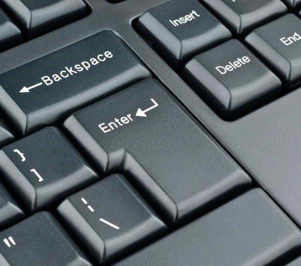 Keyboard enter key — Stock Photo, Image