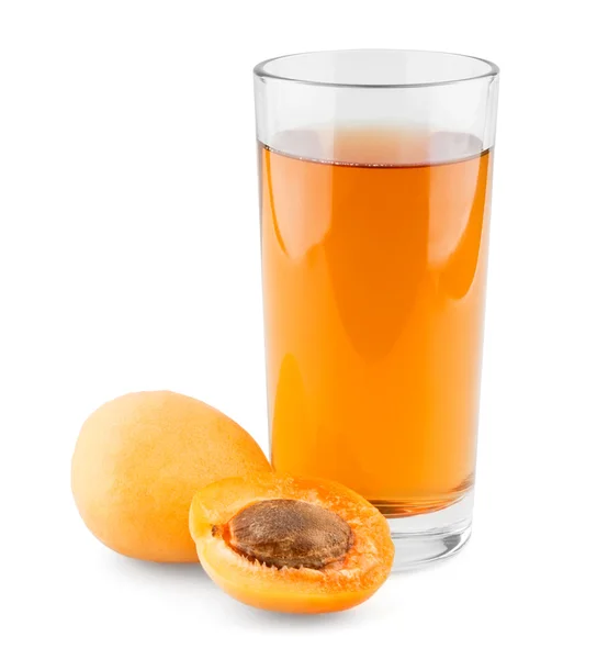 Aprikos juice — Stockfoto