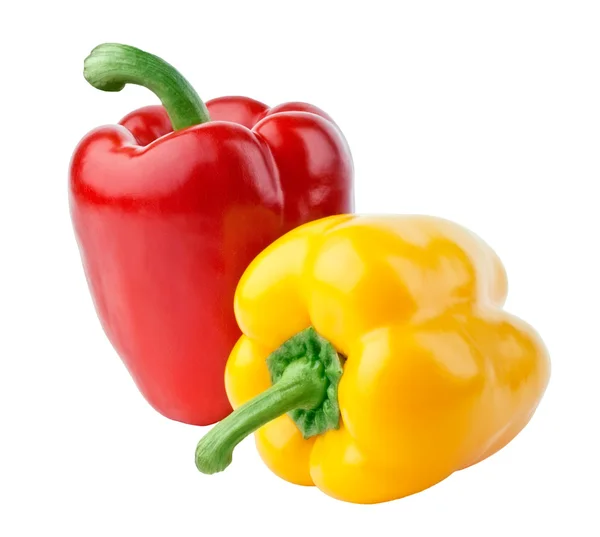 Read and yellow pepper — Stock Photo, Image