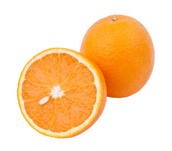Апельсин и половина — стоковое фото