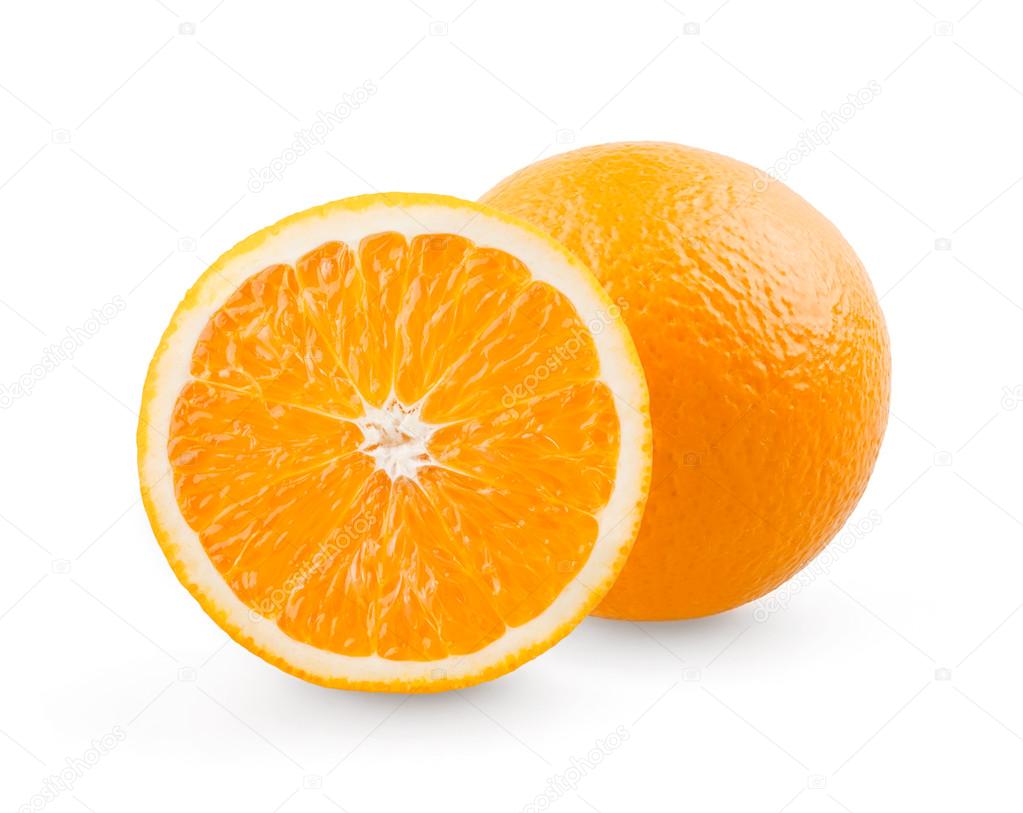 Orange and slice