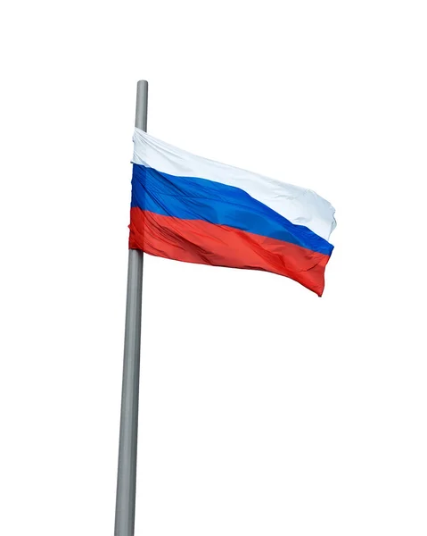 Az orosz zászló — Stock Fotó