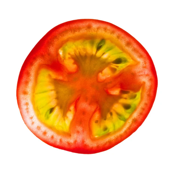 Frische Tomatenscheiben — Stockfoto