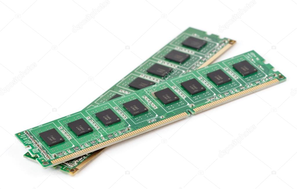 DDR memory closeup