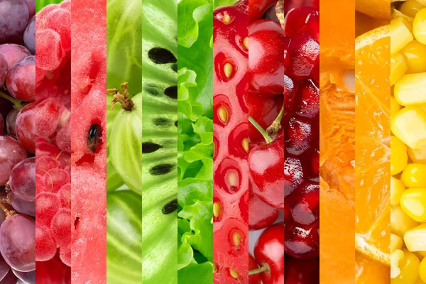Fresh food background — Stock Photo, Image