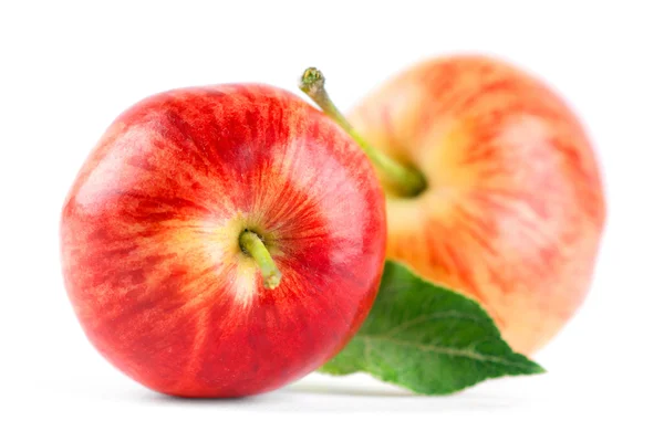 Manzanas rojas primer plano —  Fotos de Stock