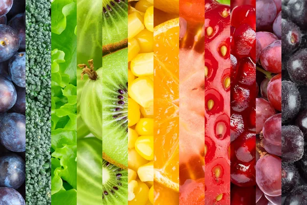 Fresh food background — Stock Photo, Image