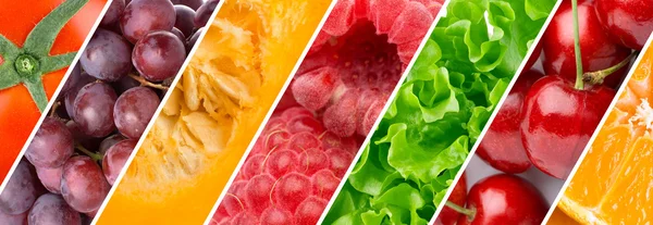 Fresh food background — Stock Photo, Image