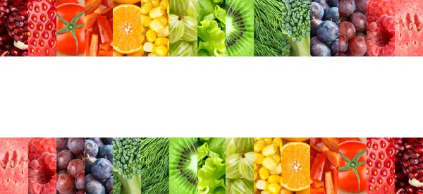 Friss gyümölcs és zöldség Stock Fotó
