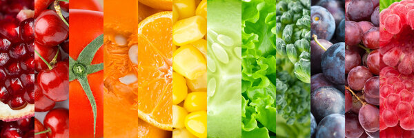 Healthy food background