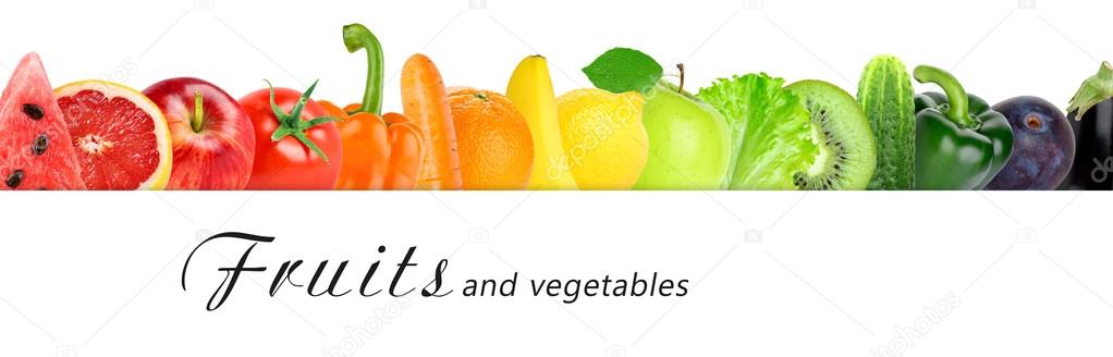 Fruits and vegetables