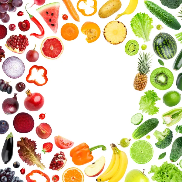 Concepto de frutas y hortalizas —  Fotos de Stock