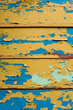 Antika ahşap güverte yakın çekim.