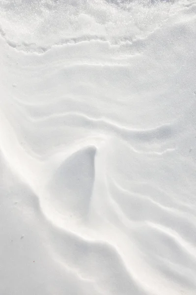 Natuurlijke sneeuw achtergrond. — Stockfoto