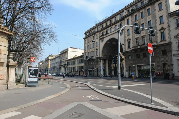 Sahneler, Milan, İtalya — Stok fotoğraf