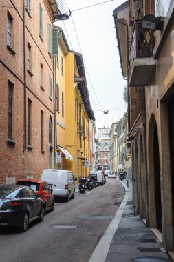 Milan, İtalya - 20 Mart 2015: şehrin sokaklarında.