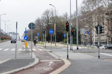 Sahneler, Milan, İtalya