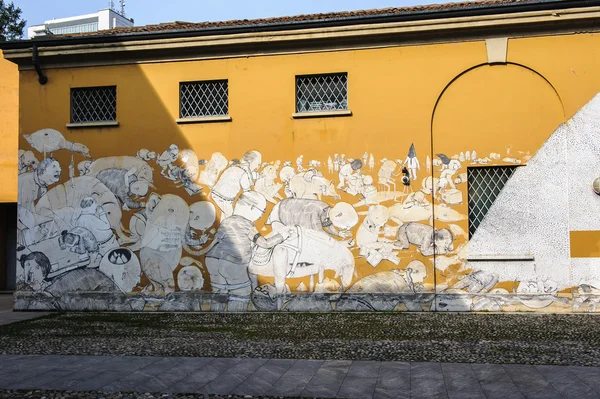 Сцены из Милана, Италия — стоковое фото
