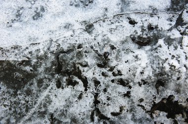 Buz yakından.