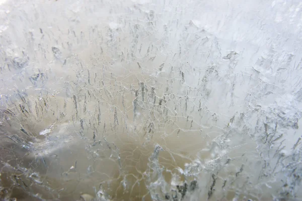 Ice. Close up. — Stock Photo, Image