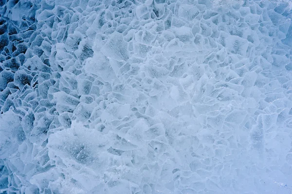 Ice. zblízka. — Stock fotografie