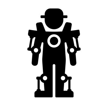 Exoskeleton Icon. Vector clipart