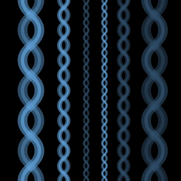 DNA molecuul structuur achtergrond. Vector — Stockvector