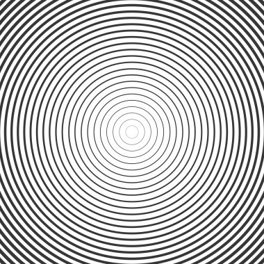 Daire yüzük hipnotik arka plan. Vektör