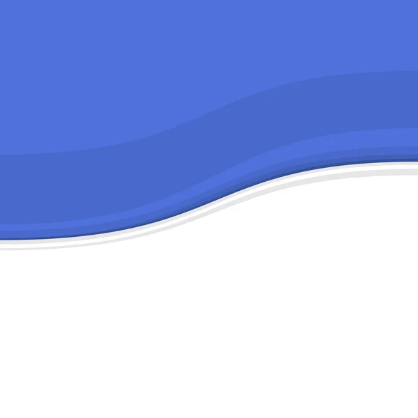 Fundo abstrato em branco e azul. Vetor — Vetor de Stock