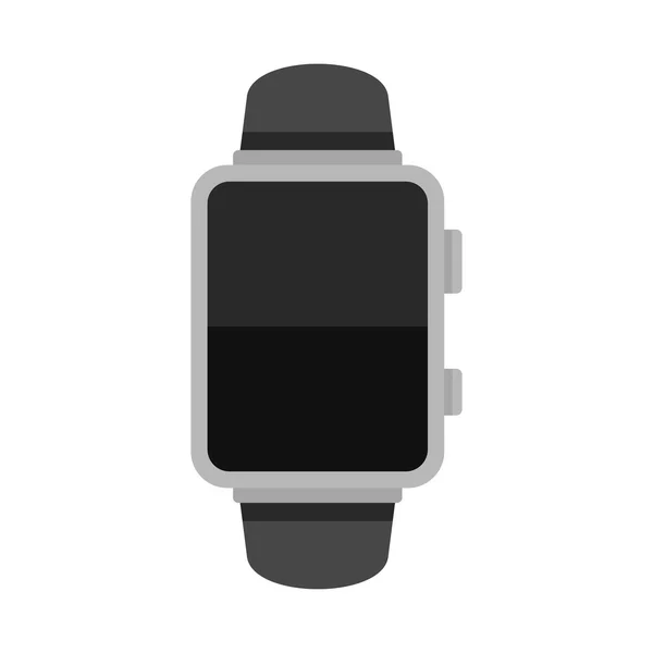 Lege Smart Watch geïsoleerd op een witte achtergrond. Vector — Stockvector