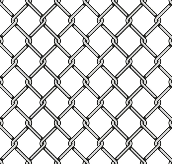 Steel Wire Mesh Seamless Background. Vektor - Stok Vektor