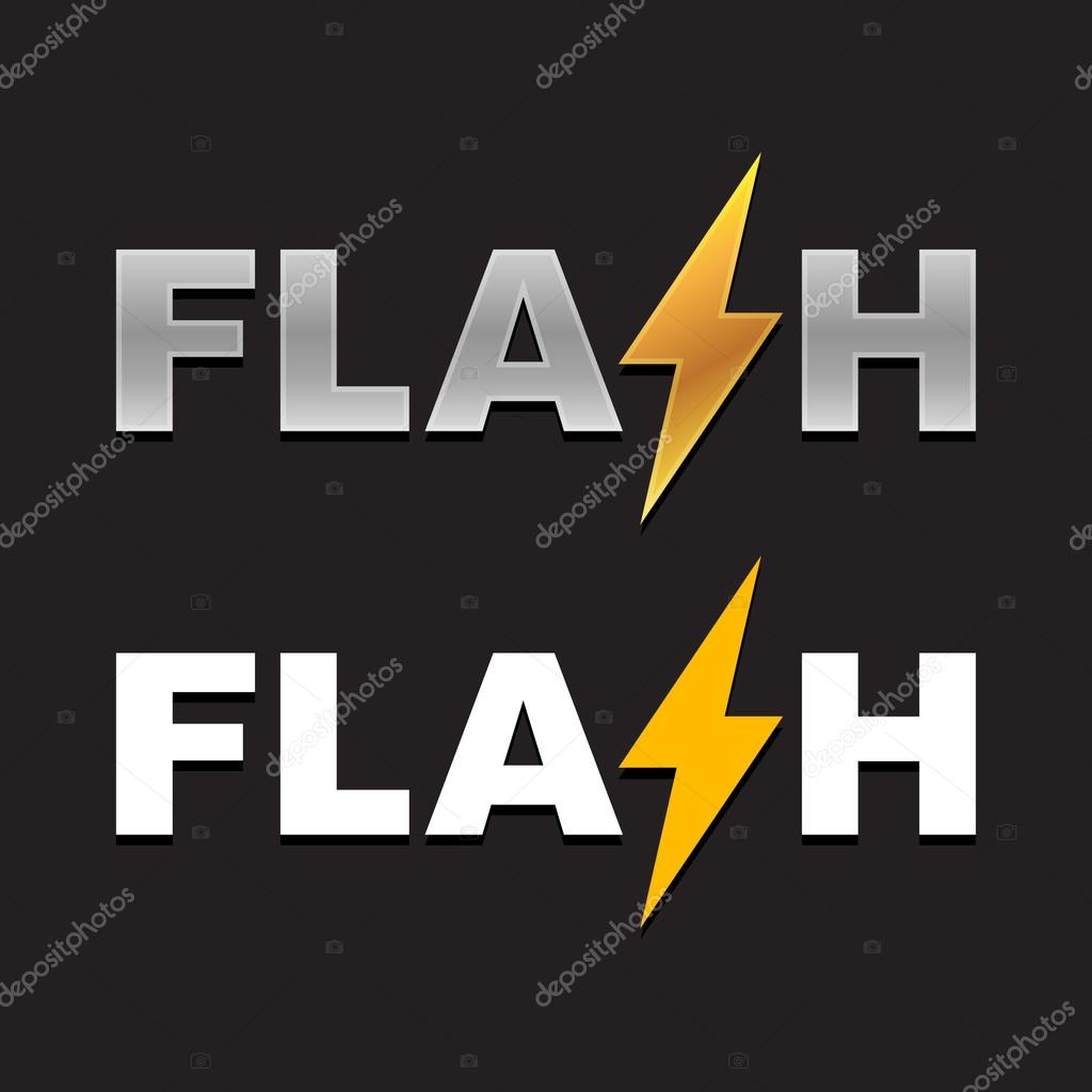 Flash Logo. Vector Stock Vector by ©in8finity 55606277, image size:1024x1024