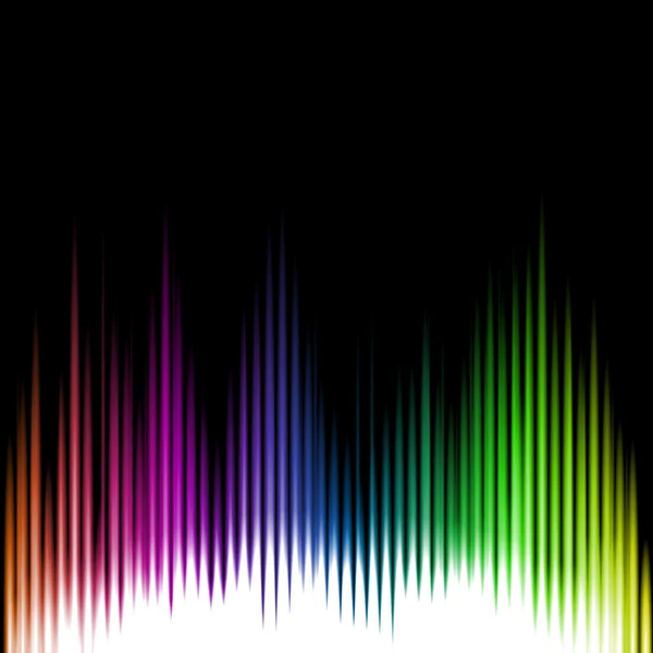 Sound Equalizer Wave Abstract Background. Vector — Stock Vector