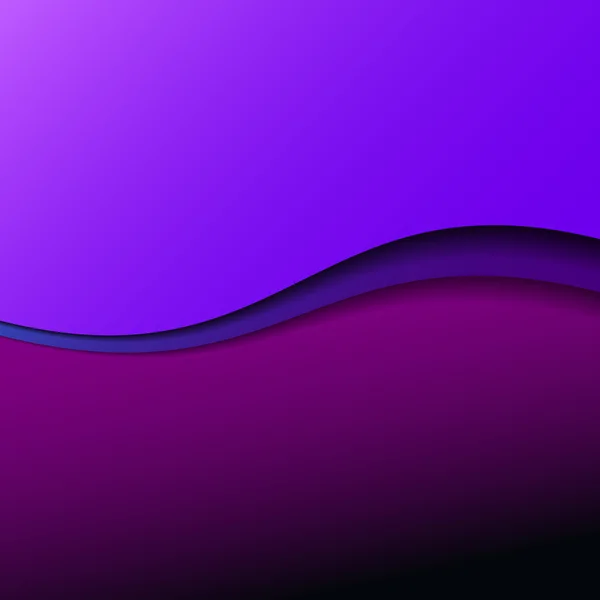 Fondo de onda violeta abstracto con rayas — Vector de stock