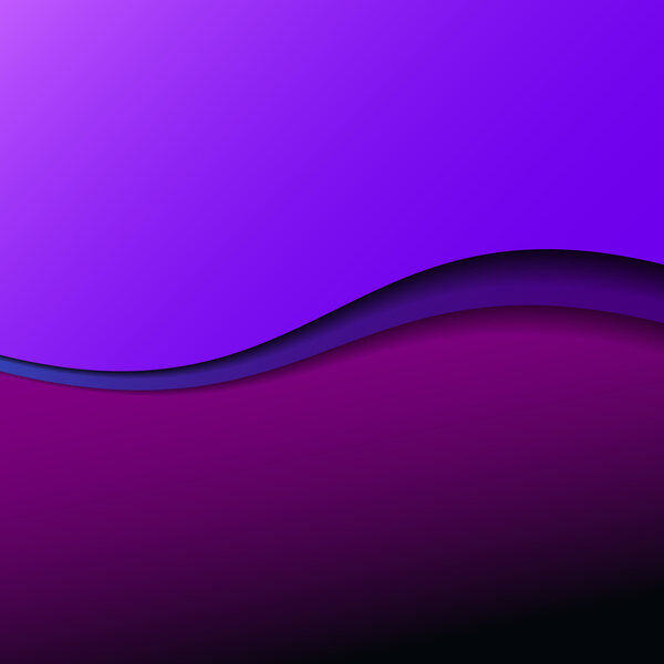 Abstract violet wave background with stripes