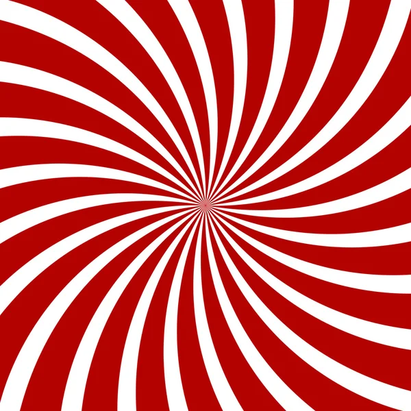 Red Hypnosis Spiral Pattern. Optical illusion. Vector — Stock Vector