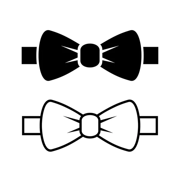 Комплект галстуков Bow Tie — стоковый вектор