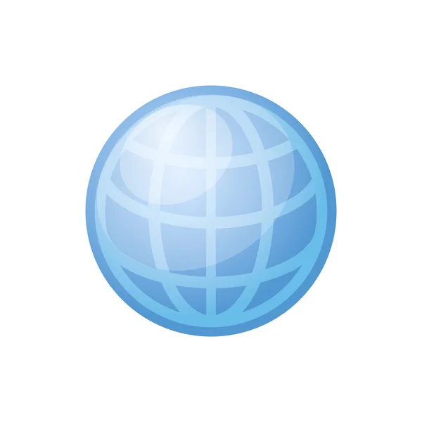 Globe Icon. Vector — Stock Vector