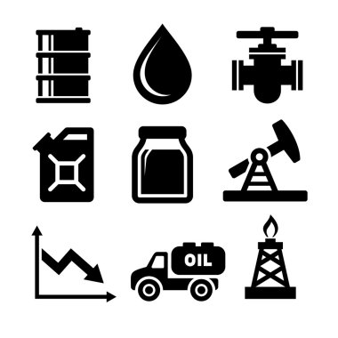 petrol simgeler kümesi